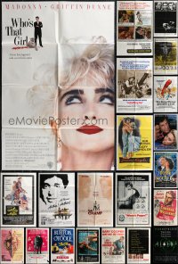 1x0225 LOT OF 67 FOLDED ONE-SHEETS 1940s-1980s great images from a variety of different movies!