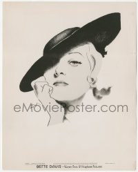 1y1829 BETTE DAVIS 8x10 still 1935 incredible Warner Bros. art portrait from Girl From 10th Avenue!