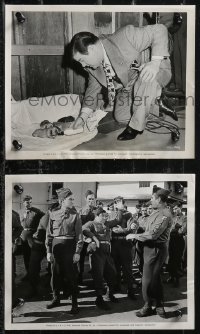 1y1753 BUCK PRIVATES COME HOME 2 8x10 stills 1947 Bud Abbott & Lou Costello, WWII, cute puppies!