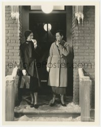 1y1838 BUM VOYAGE 8x10.25 still 1934 great image of Thelma Todd & Patsy Kelly eating icicles!