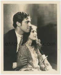 1y1839 CALL OF THE FLESH 8.25x10 still 1930 great posed portrait of Ramon Novarro & Dorothy Jordan!