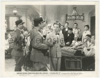 1y1840 CASABLANCA 8x10.25 still 1942 police arrest Peter Lorre standing by roulette gambling table!