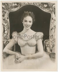 1y1846 CINDERELLA 8x10 still 1957 super young portrait of Julie Andrews in her third movie, rare!