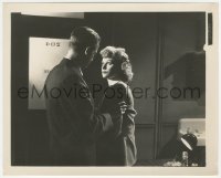 1y1863 DARK CORNER 8.25x10 still 1946 c/u of Lucille Ball grabbed by Mark Stevens in dark room!
