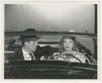 1y1864 DEAD RECKONING 8x10 still 1947 Humphrey Bogart & Lizabeth Scott in convertible by Walters!