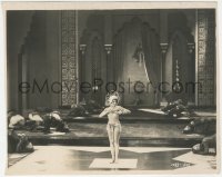 1y2069 SOFT CUSHIONS 8x10 key book still 1927 barely dressed pre-Code showgirl Sue Carol on stage!