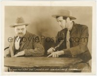 1y2091 TEXAN 8x10 still 1930 young Gary Cooper warns man not to say what he said a second time!