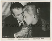 1y2113 VERTIGO 8x10.25 still 1958 Hitchcock, James Stewart grabbing blonde Kim Novak's shoulder!