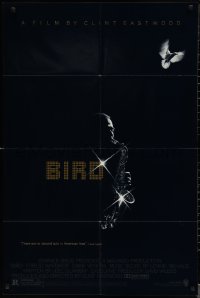 1y0599 BIRD 1sh 1988 directed by Clint Eastwood, biography of jazz legend Charlie Parker!