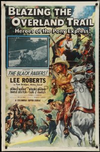1y0610 BLAZING THE OVERLAND TRAIL chapter 3 1sh 1956 Cravath art of Heroes of the Pony Express!