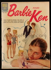 1y0367 BARBIE & KEN #1 comic book May/July 1962 exciting adventure stories of your favorite toys!