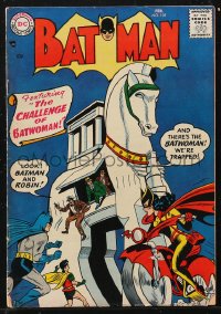 1y0499 BATMAN #105 comic book February 1957 The Challenge of Batwoman, script by Bill Finger!