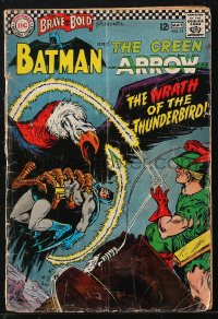 1y0513 BRAVE & THE BOLD #71 comic book April 1967 Infantino cover art of Batman & Green Arrow!