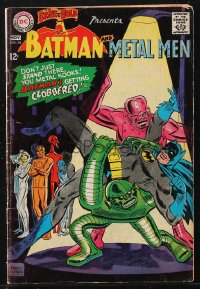 1y0515 BRAVE & THE BOLD #74 comic book October 1967 Andru & Esposito cover art of Batman & Metal Men!