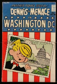 1y0382 DENNIS THE MENACE #26 comic book Summer 1964 Dennis in Washington D.C. travel special!