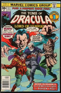 1y0494 TOMB OF DRACULA #53 comic book Feb 1977 Blade, Hannibal King, Fanatical Fury of Deacon Frost!