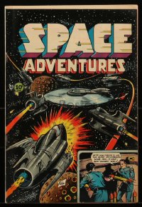 1y0432 SPACE ADVENTURES #4 comic book January 1953 cover art by Dick Giordano, Art Cappello, Frollo!