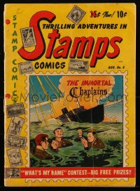 1y0435 STAMPS COMICS #6 comic book August 1952 art by Stephen Kirkel, Doug Wildey, Frazetta swipes!