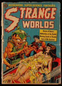 1y0438 STRANGE WORLDS #5 comic book Nov 1951 great cover & stories by Wally Wood and Joe Orlando!