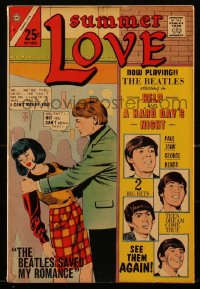 1y0439 SUMMER LOVE #47 comic book October 1966 Beatles Saved My Romance cover by Masulli & Giordano!