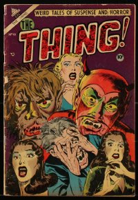 1y0540 THING #10 comic book September 1953 cover art by Bob Forgione, Stan Aschmeier, Vince Alascia