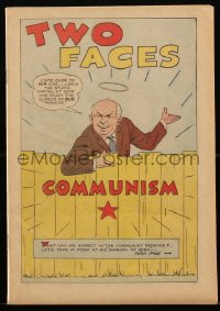 1y0452 TWO FACES OF COMMUNISM comic book 1961 published by the Christian Anti-Communism Crusade!