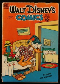 1y0463 WALT DISNEY'S COMICS & STORIES vol 10 no 4 comic book 1950 Donald Duck, ether drug issue!