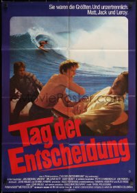 1y1359 BIG WEDNESDAY German 1978 John Milius surfing classic, surfers Vincent, Katt & Busey fighting