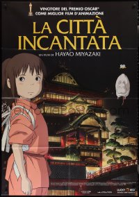 1y0229 SPIRITED AWAY Italian 1p R2014 Hayao Miyazaki's classic anime Sen to Chihiro no kamikakushi!