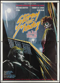 1y0276 STORMY MONDAY Italian 2p 1988 close image of Melanie Griffith, Tommy Lee Jones