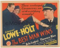 1y0942 BEST MAN WINS TC 1935 Florence Rice, Jack Holt & Edmund Lowe, Bela Lugosi billed only, rare!