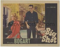 1y1038 BIG SHOT LC 1942 close up of Humphrey Bogart behind worried Irene Manning, ultra rare!