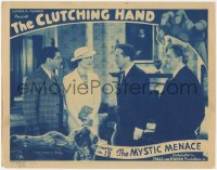 1y1054 CLUTCHING HAND chapter 13 LC 1936 serial, Jack Mulhall, Farnum, Ruth Mix, The Mystic Menace!