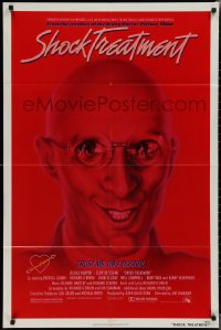 1y0866 SHOCK TREATMENT 1sh 1981 Rocky Horror follow-up, great artwork of demented doctor!