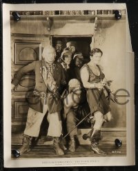 1y1711 BLACK PIRATE 3 8x10 stills 1926 great images of Douglas Fairbanks Sr. and cool ship at sea!