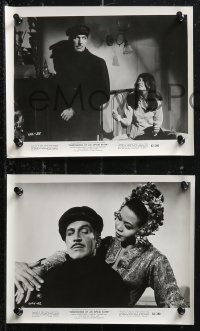 1y1599 CONFESSIONS OF AN OPIUM EATER 28 8x10 stills 1962 Linda Ho needs a fix, Vincent Price!