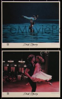 1y1631 DIRTY DANCING 8 8x10 mini LCs 1987 classic images of Patrick Swayze & Jennifer Grey!