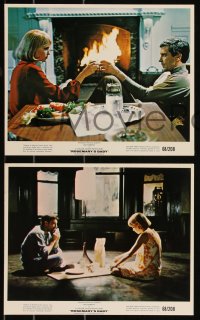 1y1701 ROSEMARY'S BABY 4 color 8x10 stills 1968 John Cassavetes, Mia Farrow, Polanski classic!