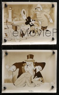 1y1642 SOCIETY DOG SHOW 8 8x10 stills 1939 Disney cartoon, great images of Mickey Mouse and Pluto!