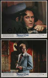 1y1644 TWILIGHT ZONE 8 8x10 mini LCs 1983 Lithgow, Morrow, Crothers, McCarthy, Quinlan, more!