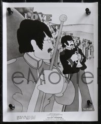 1y1707 YELLOW SUBMARINE 4 8x10 stills 1968 The Beatles, psychedelic cartoon images!