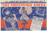 1y1516 SHOPWORN ANGEL herald 1928 sexy Nancy Carroll, early Gary Cooper, different & ultra rare!