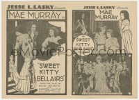 1y1518 SWEET KITTY BELLAIRS herald 1916 the romances of free-spirited Mae Murray, ultra rare!