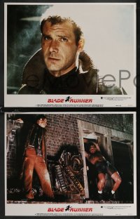 1y1243 BLADE RUNNER 8 LCs 1982 Ridley Scott, Harrison Ford, Rutger Hauer, rare complete set!