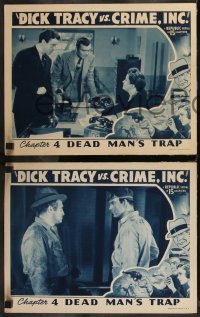 1y1295 DICK TRACY VS. CRIME INC. 3 chapter 4 LCs 1941 Ralph Byrd, detective serial, Dead Man's Trap!