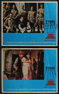 1y1285 WILD BUNCH 5 LCs 1969 Sam Peckinpah cowboy classic, William Holden & Ernest Borgnine!