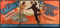 1y0153 SOMETHING TO SING ABOUT pressbook 1937 great color images of song & dance man James Cagney!