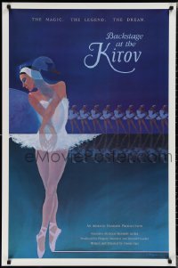 1z1115 BACKSTAGE AT THE KIROV 1sh 1984 Derek Hart, St. Petersburg, great Mayeda ballet dancing art!