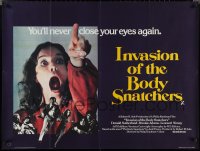 1z0627 INVASION OF THE BODY SNATCHERS British quad 1979 cool different image from the movie climax!