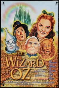 1z0235 WIZARD OF OZ 24x36 commercial poster 2003 Judy Garland, cast, yellow brick road!